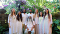 The Utsav Sangha family with Guru Maitreya